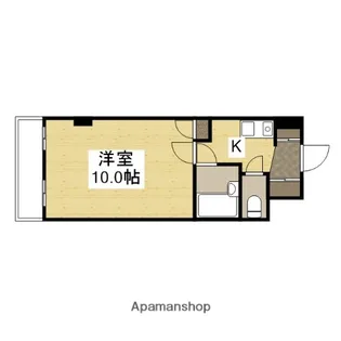 パレ・ドゥ・グレース【3階】の間取り