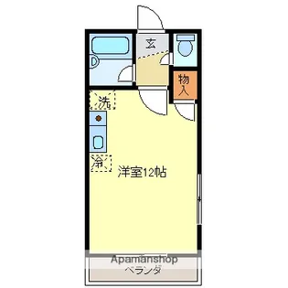 パステルクボ18【3階】の間取り