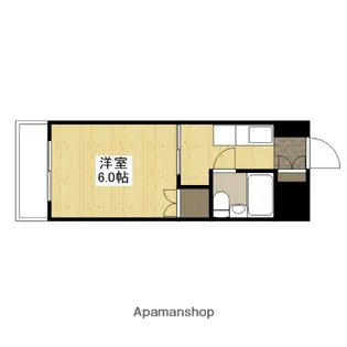 舟入 松尾ビル【5階】の間取り