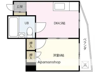 木原住吉ビル【2階】の間取り