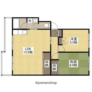 マルヒロハイツ【2階】の間取り