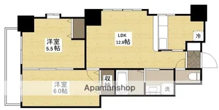 セントヒルズ並木【8階】の間取り