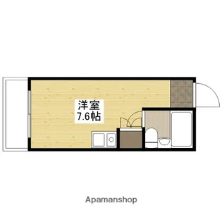 セルシオⅡ【3階】の間取り