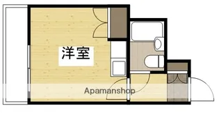 ダイアパレス皆実町【4階】の間取り