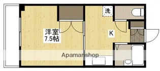 レジデンスインミユキ【1階】の間取り