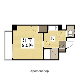 両祖ビル2【2階】の間取り