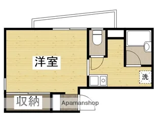 K1ハイム東雲【6階】の間取り