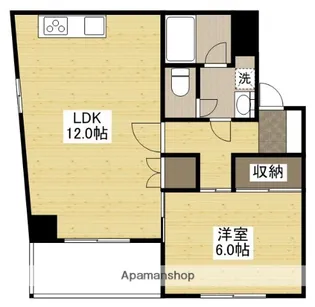 アクシーズビル【7階】の間取り