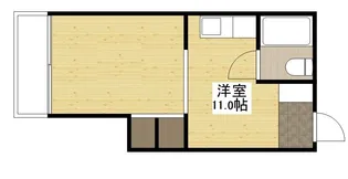 ハイム下古田【3階】の間取り