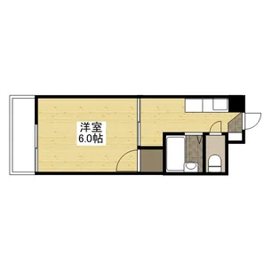 第2田中ビル【404号室】の間取り