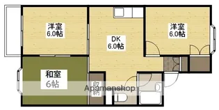 シリウス【2階】の間取り