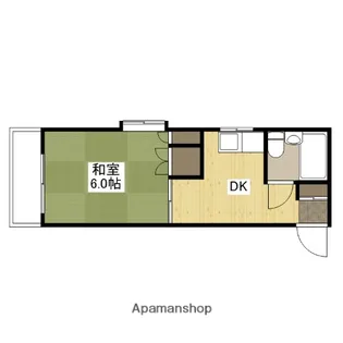 新庄グリーンコーポ【2階】の間取り