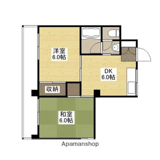 新庄グリーンコーポ【3階】の間取り