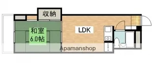 北原ビル【4階】の間取り