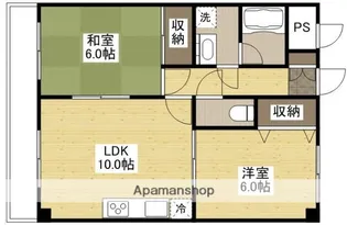 レジャンデール1【7階】の間取り