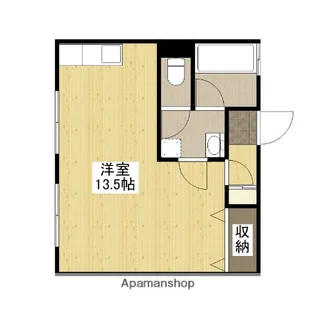 田清ビル【4階】の間取り