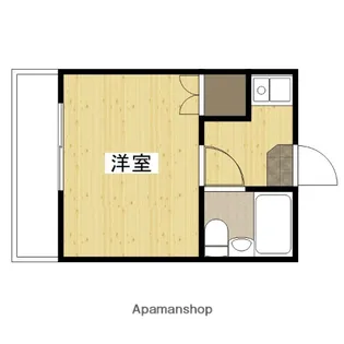 パルコープ大宮【3階】の間取り
