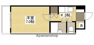 オブジェ牧本【3階】の間取り