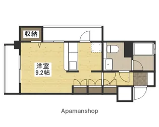 ユーアイビル高取【3階】の間取り