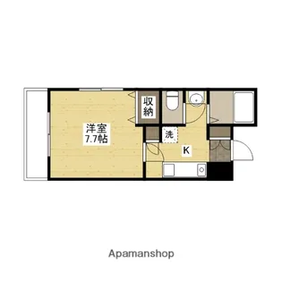 リベルテコアミ【3階】の間取り