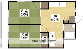 ヤマヒロビル【4階】の間取り