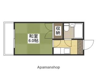 あびこビル【5階】の間取り