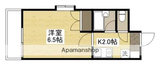 エクセレント楠木【6階】の間取り