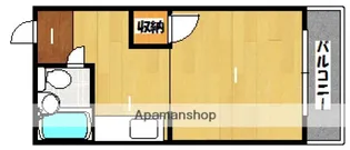 第2本川ビル【2階】の間取り