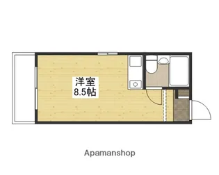第3寺前ビル【3階】の間取り