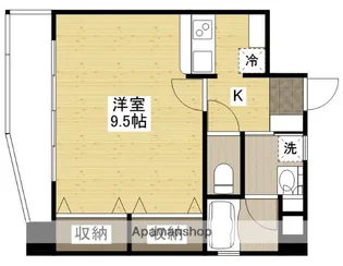 メゾン宝【2階】の間取り