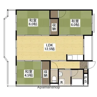 フォレスト【1階】の間取り