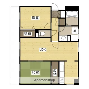 東白島パークホームズ【3階】の間取り