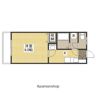 コンフォート和泉【4階】の間取り