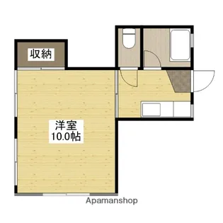 第一田万里ビル【4階】の間取り