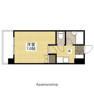 TRYビル【6階】の間取り