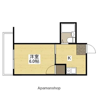 Sビル本川【4階】の間取り