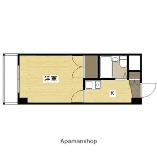レジェンド草津南(旧アスプロパラティ’7)【1階】の間取り