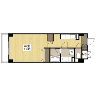 T-1FLAT【2階】の間取り