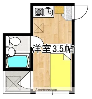 アスプロパラティ’83【5階】の間取り