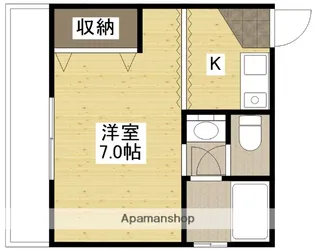 上原ビル【3階】の間取り