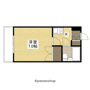 第2橋本ビル【2階】の間取り