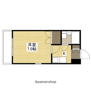 第2橋本ビル【3階】の間取り