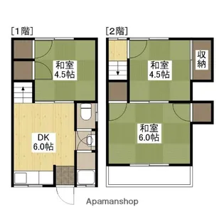 みづほ荘【1階】の間取り