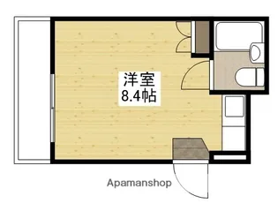 シャトーミナミ【4階】の間取り