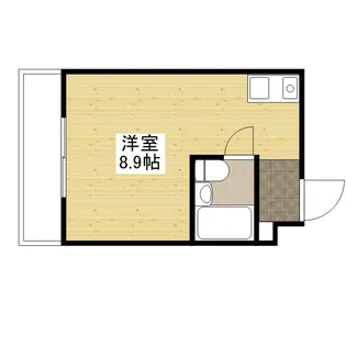 CALM東観音【5階】の間取り