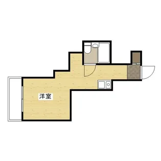 CALM東観音【5階】の間取り