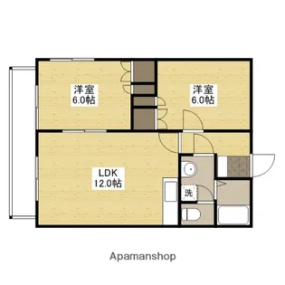 エクセレント B棟【1階】の間取り