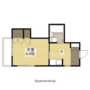 大光ビル【3階】の間取り