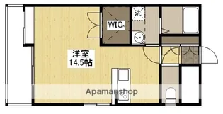 シティハイツ宇品【9階】の間取り