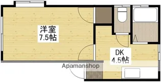 ハイムペガサス【2階】の間取り